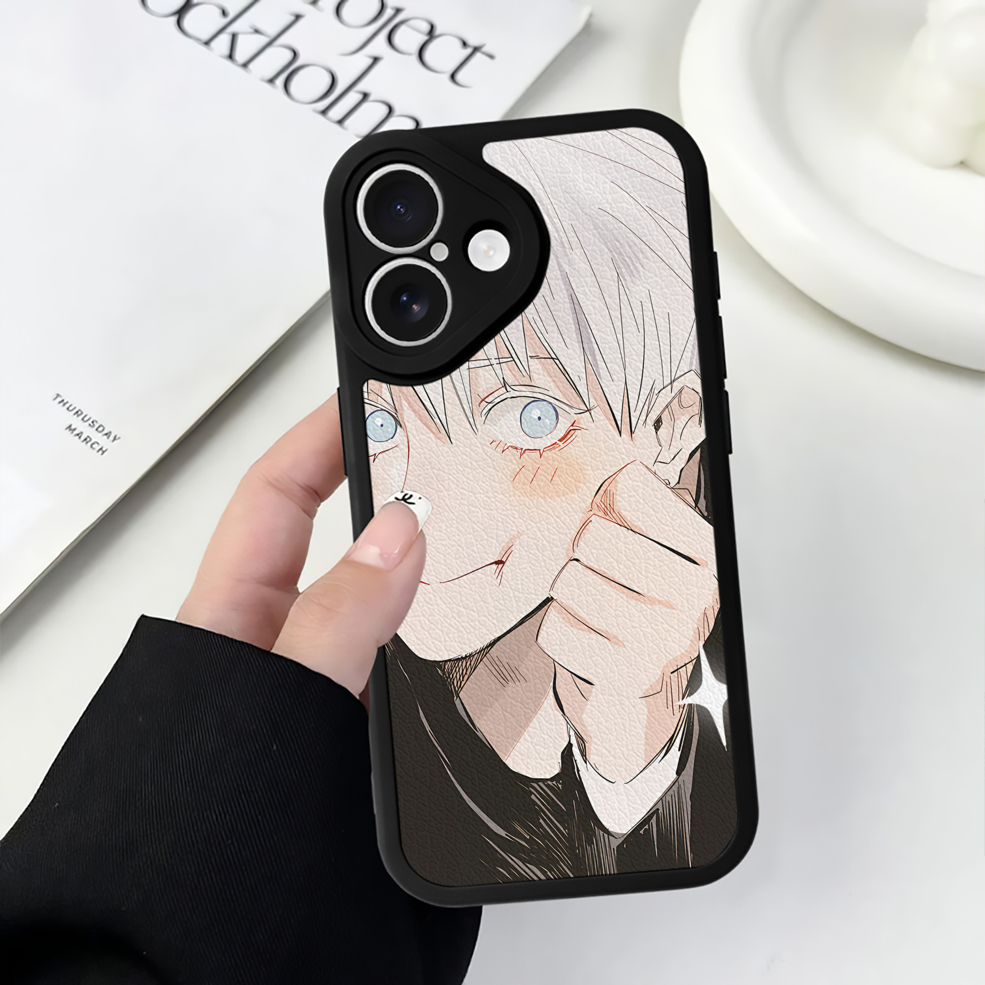 （画像用） SPY×FAMILY间谍家家酒 【iPhone 16シリーズ対応】シリコンスマホケース（レザー調） 材質：シリコン